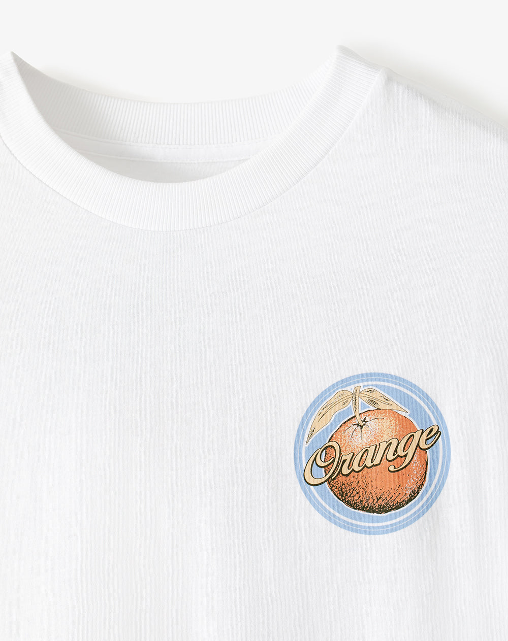 Camiseta oversize algodón estampada mujer