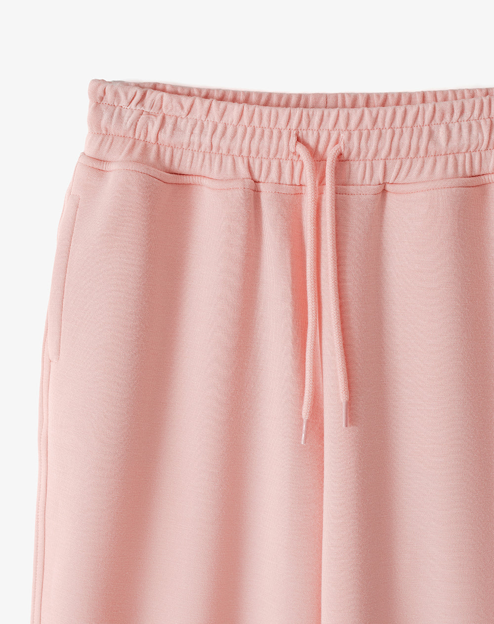 Pantalón tiro medio holgado rosado niña