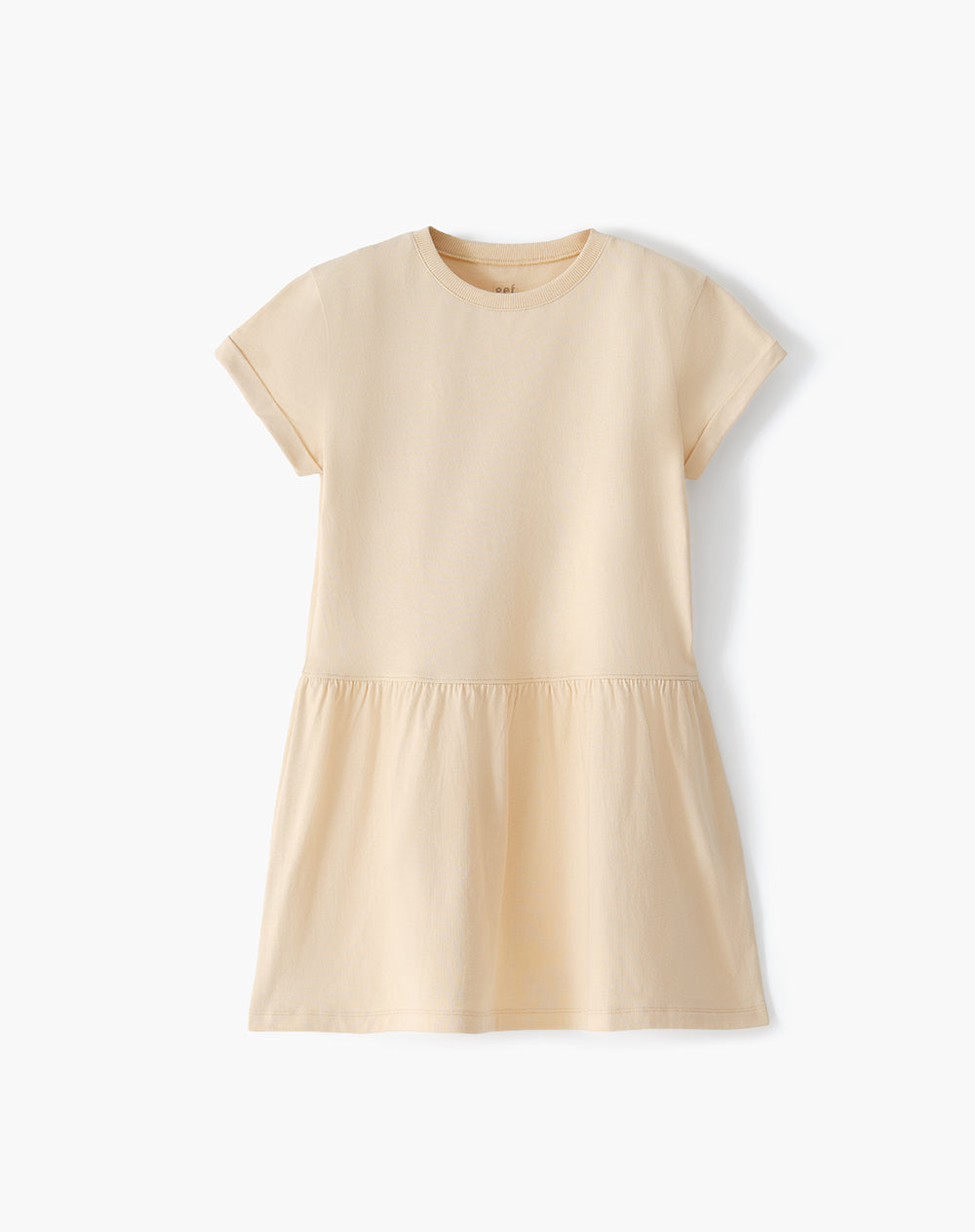 Vestido corto amarillo niña