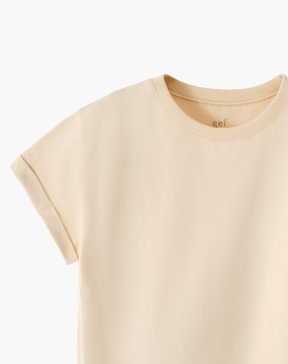 Vestido corto amarillo niña