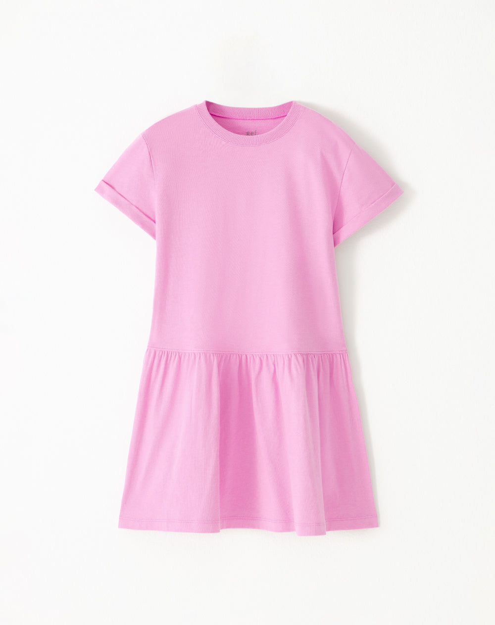 Vestido corto rosado