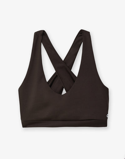 Top deportivo soporte medio café