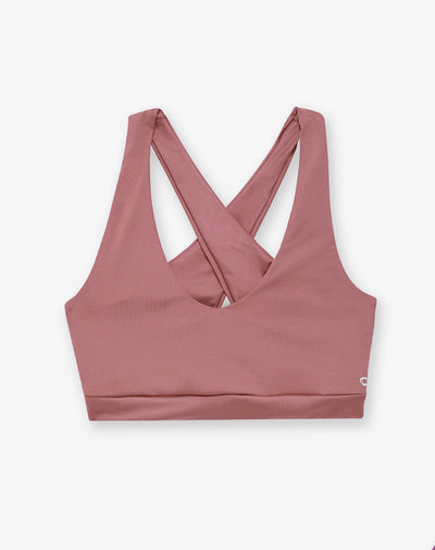 Top deportivo soporte medio malva