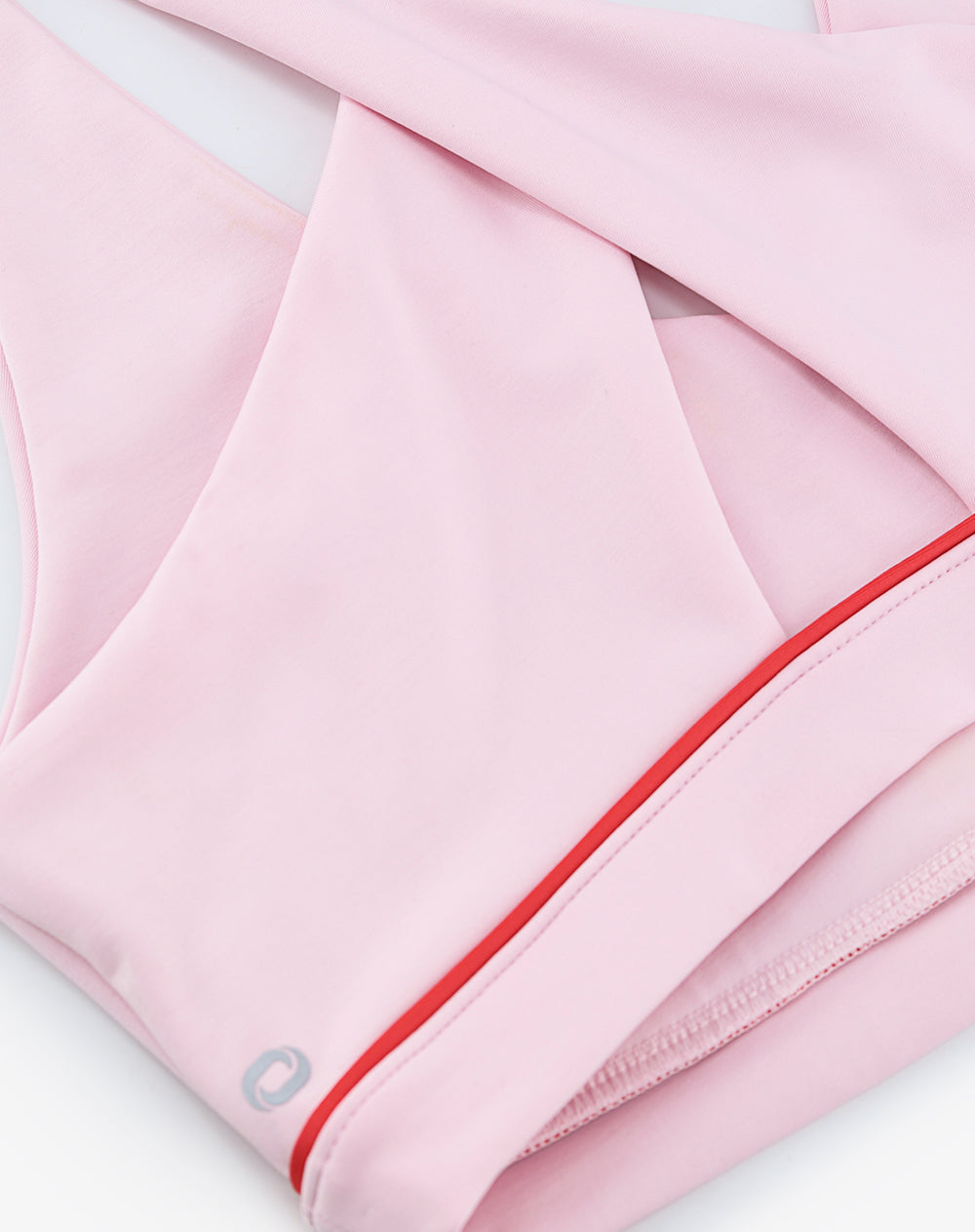 Top tiras anchas soporte medio rosado