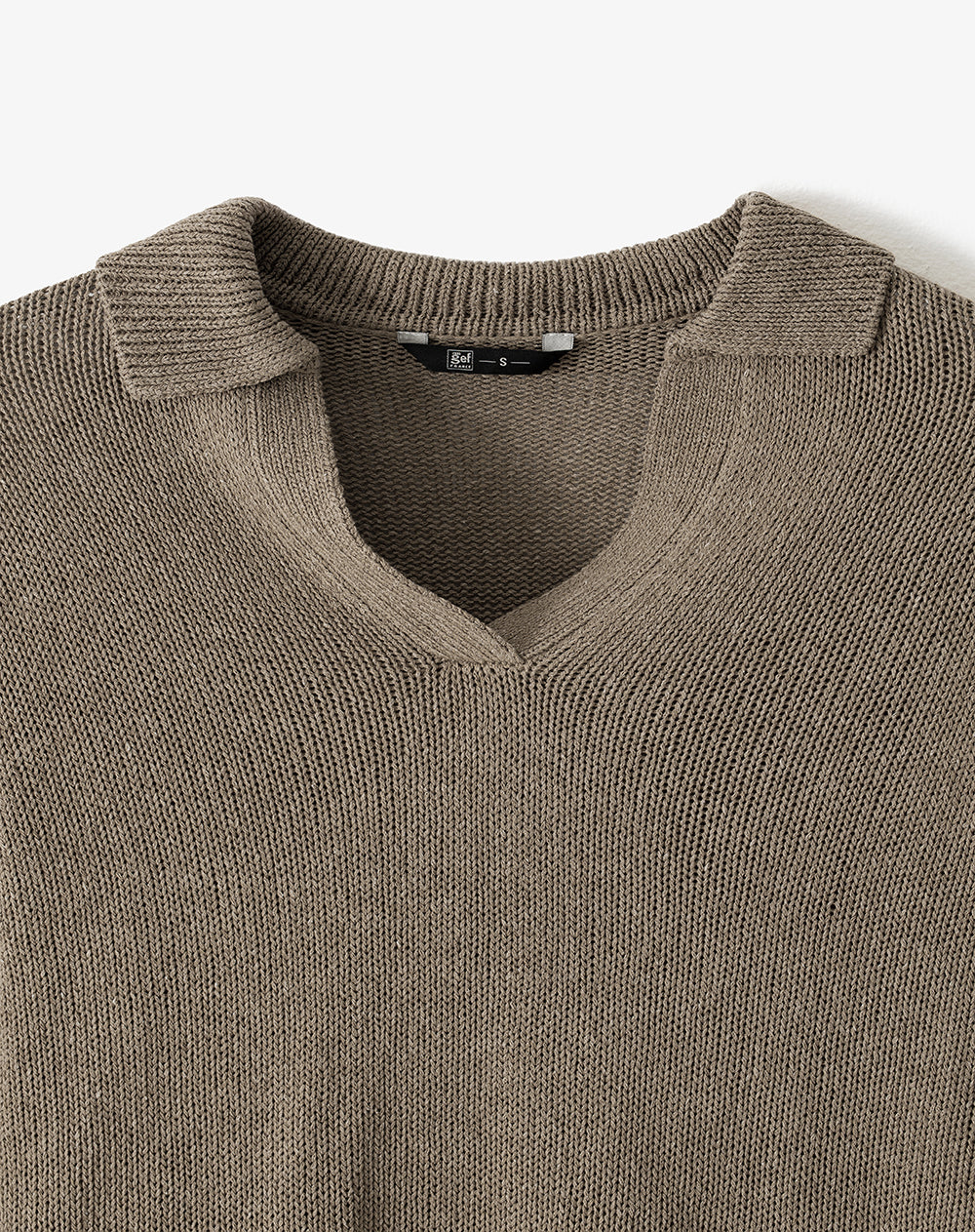 Buzo regular fit kaki