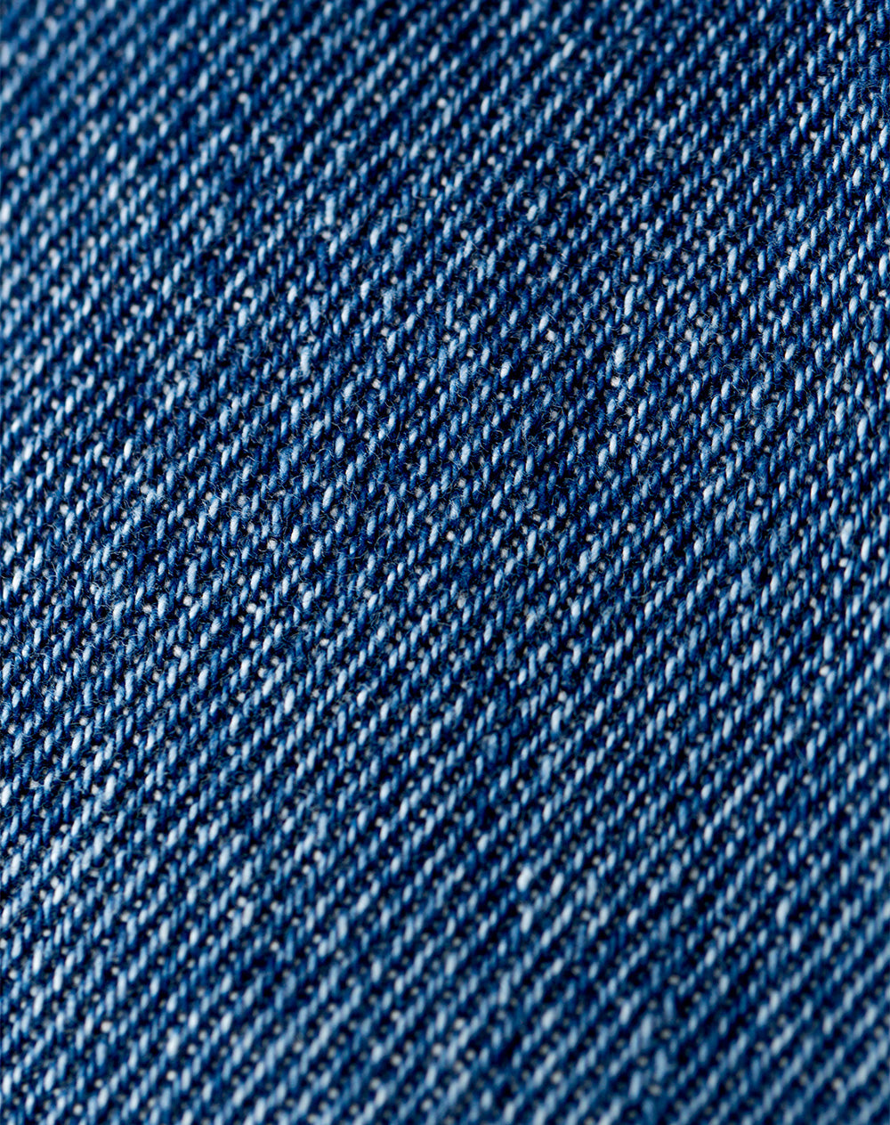 Short tiro medio denim desgaste índigo medio mujer