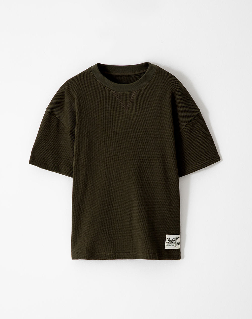 Camiseta Lepid regular fit manga corta verde