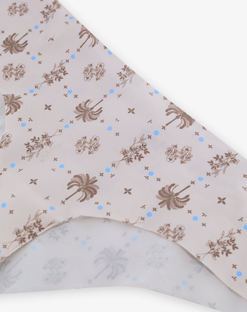 Panty cachetero tiro medio invisible estampado