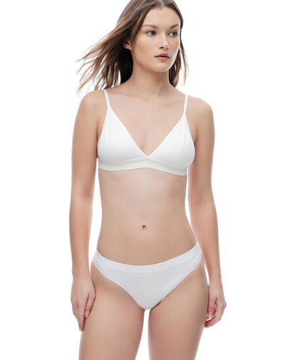 Panty tipo tanga seamless tiro medio x3unds surtido mujer
