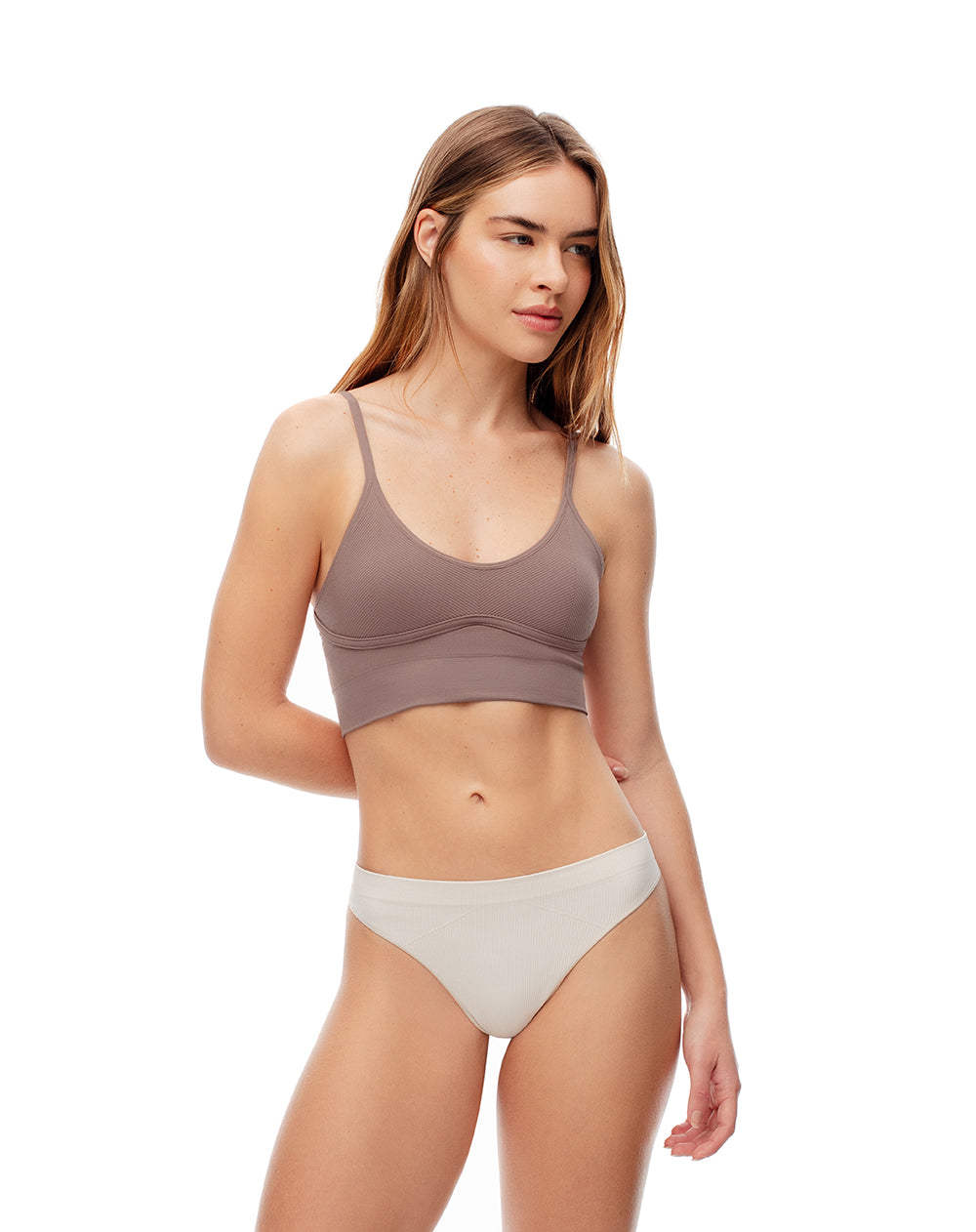 3 pantys brasilero en seamless tiro medio surtido