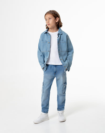 Jean Lerax slim fit tiro medio surtido