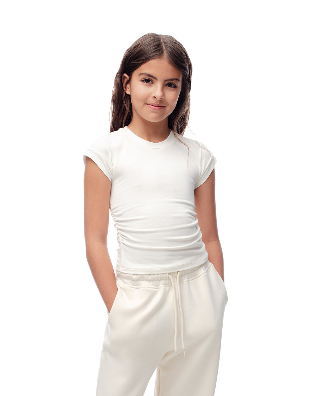 Camiseta regular fit blanca