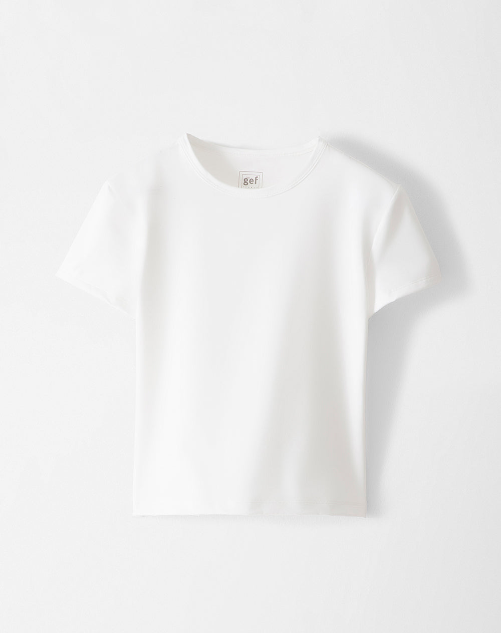 Camiseta deportiva secado rápido blanca mujer