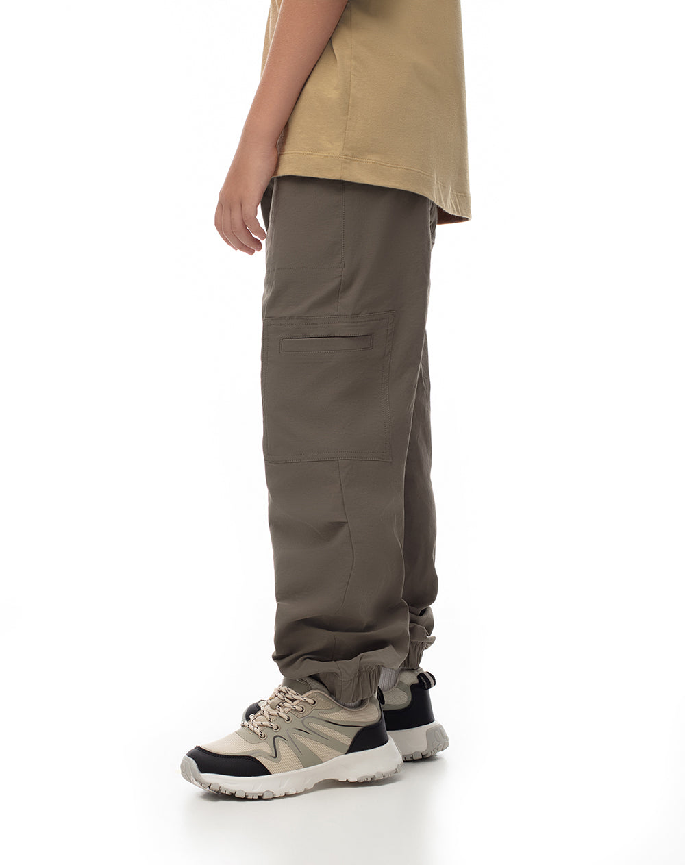 Jogger regular drill café niño