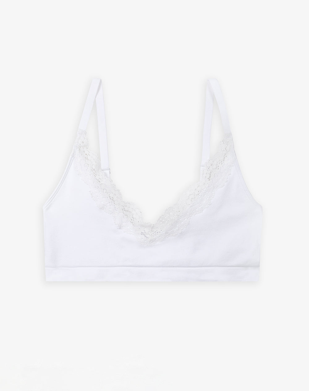 Top soporte medio seamless blanco mujer