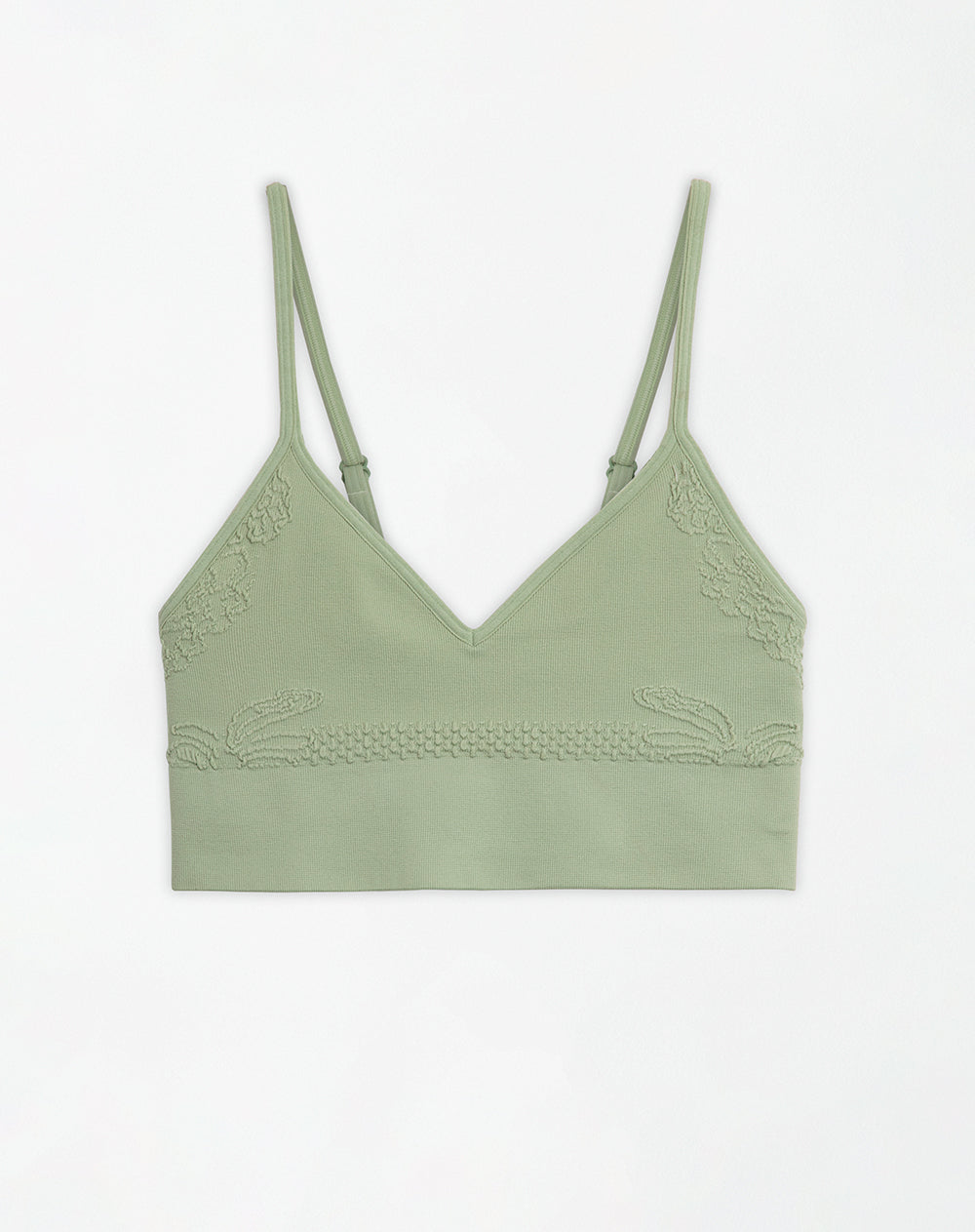 Top Lexay soporte medio verde