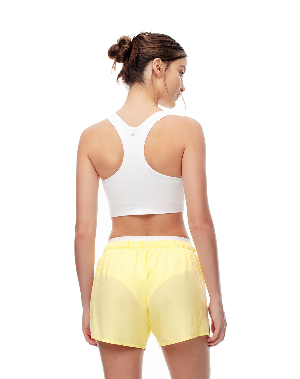 Short pantaloneta amarillo