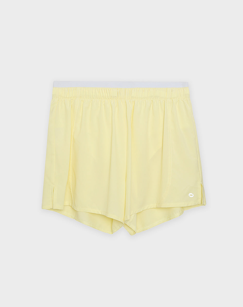 Short deportivo panty interno amarillo mujer