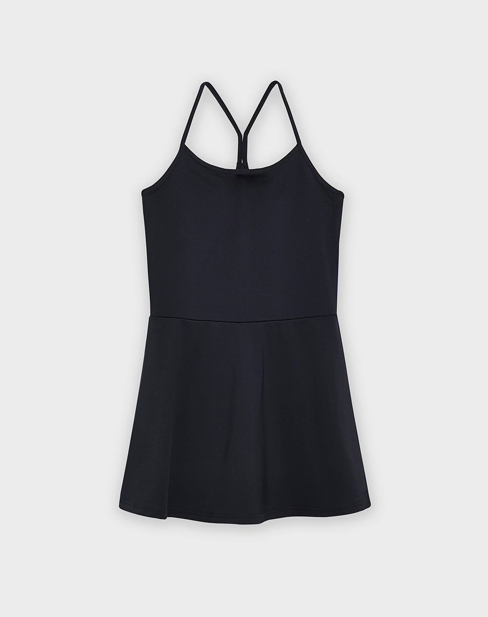 Vestido deportivo ciclista interno negro mujer