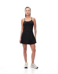 Vestido deportivo ciclista interno negro mujer