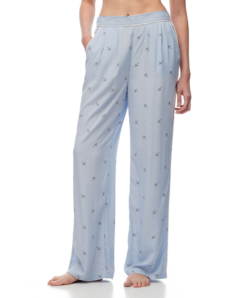 Pantalón de pijama estampado mujer