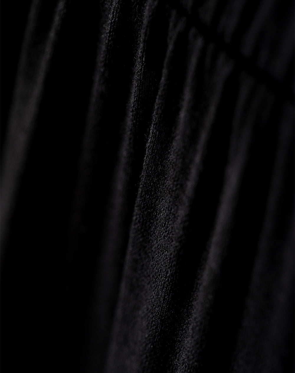 Pantalón relaxed fit tiro medio negro