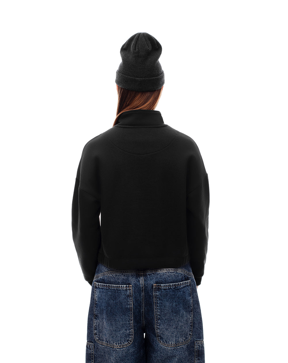 Buzo regular fit negro