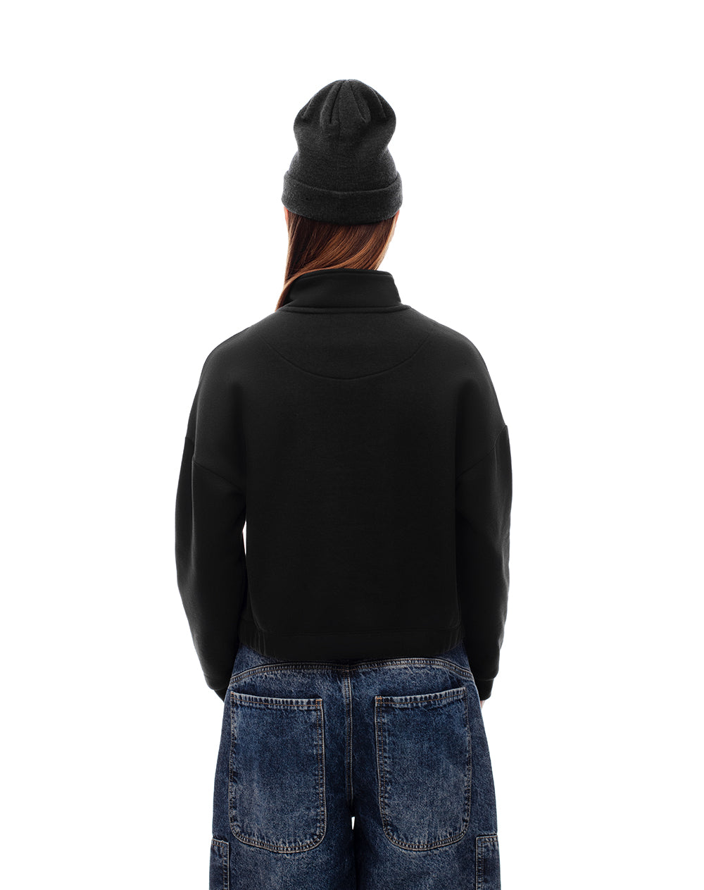Buzo regular fit negro