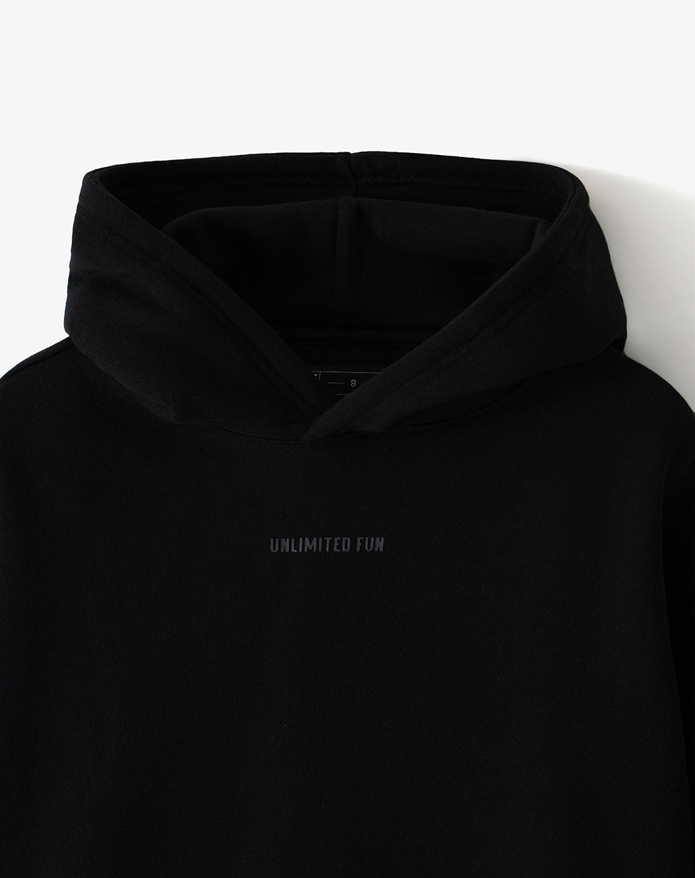 Buzo relaxed fit negro