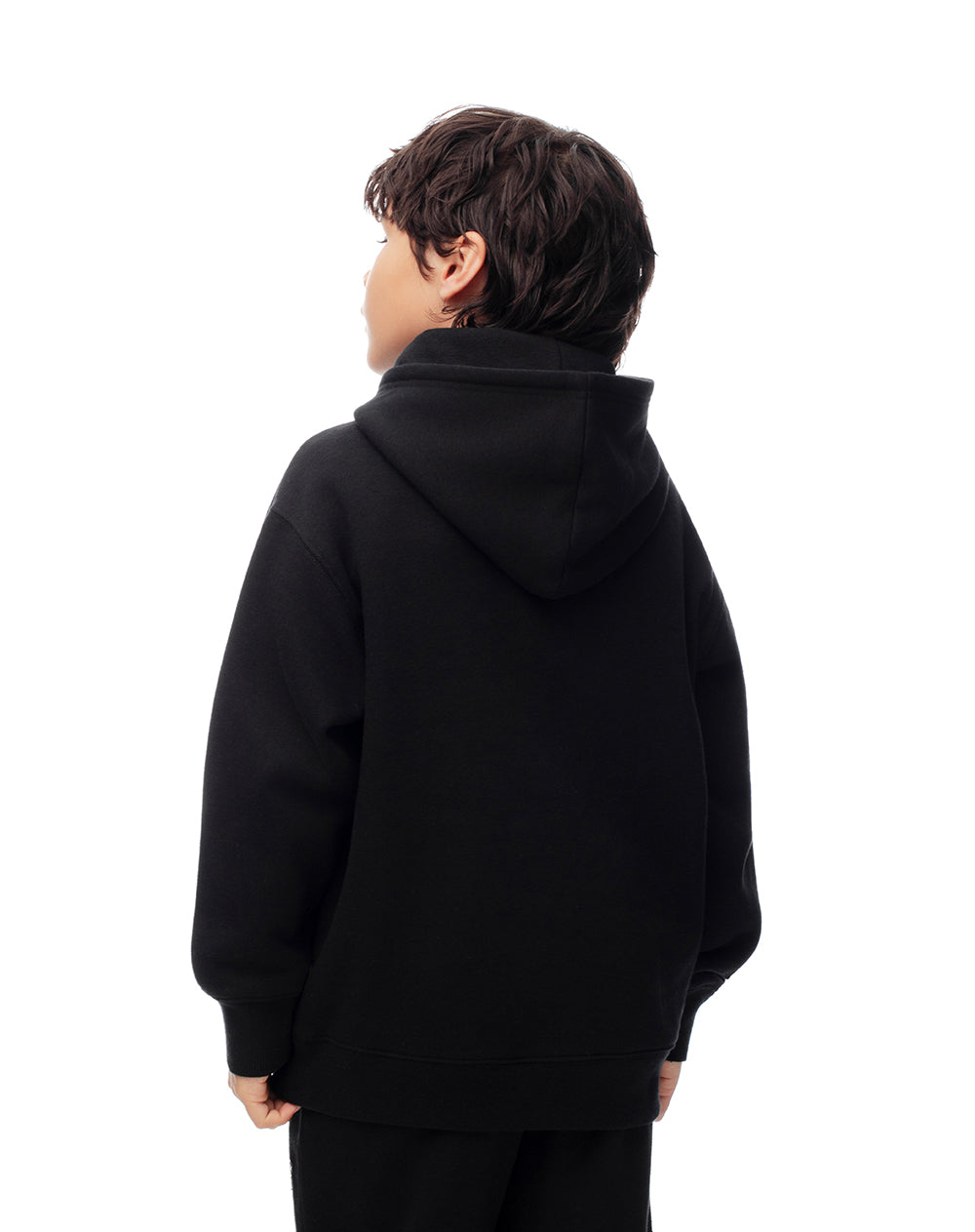 Buzo relaxed fit negro