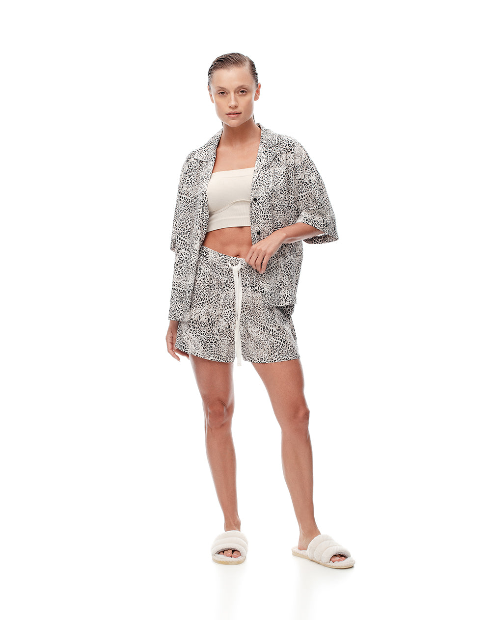 Short de pijama mujer estampado