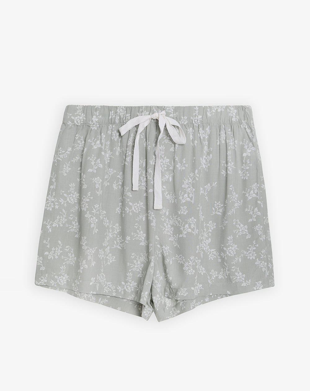 Short de pijama estampado mujer