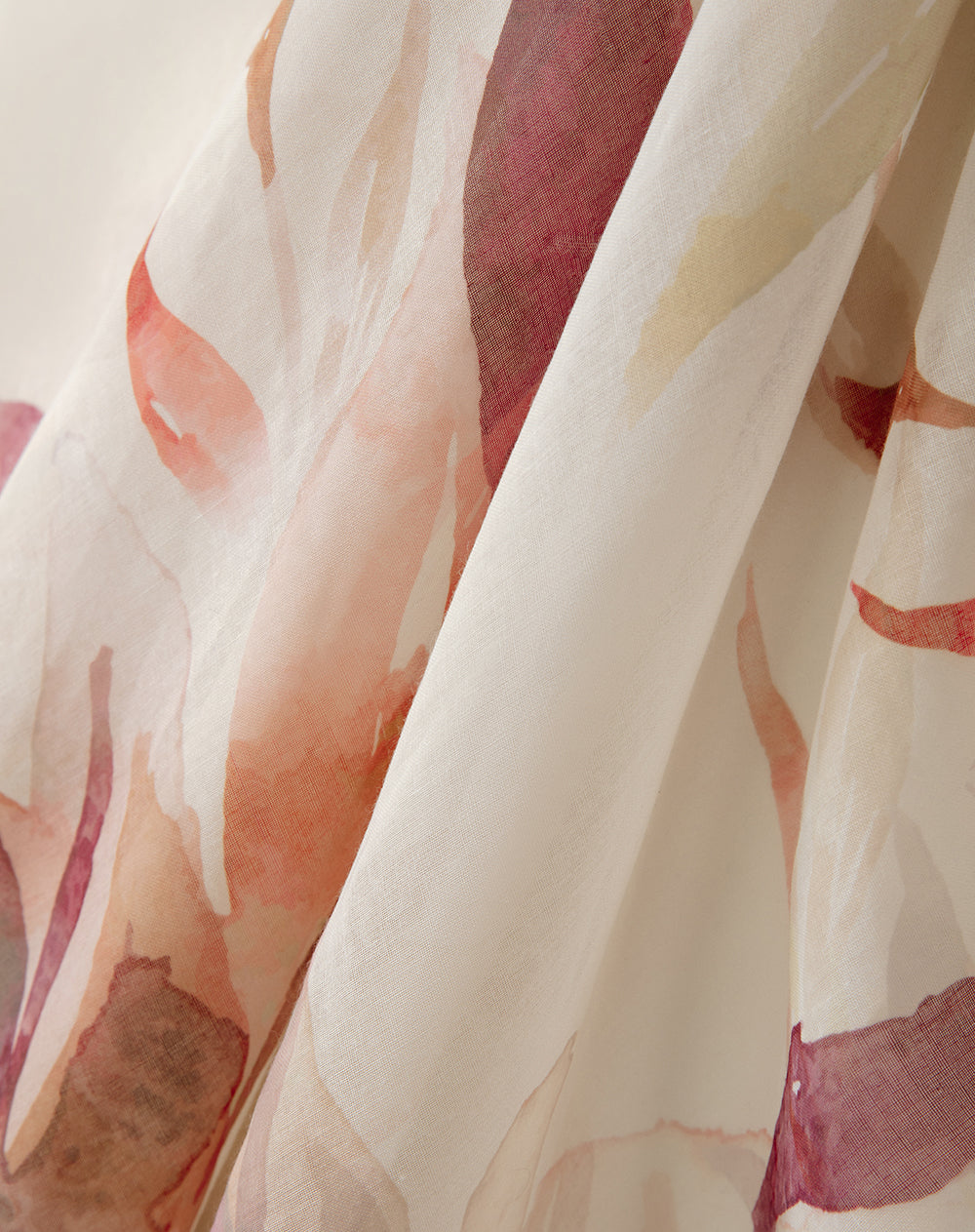 Pañuelo estampado floral mujer