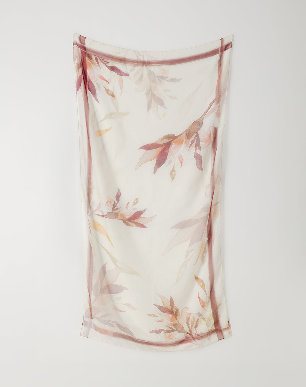 Pañuelo estampado floral mujer