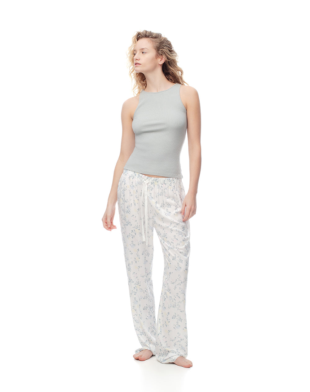 Pantalón de pijama estampado mujer