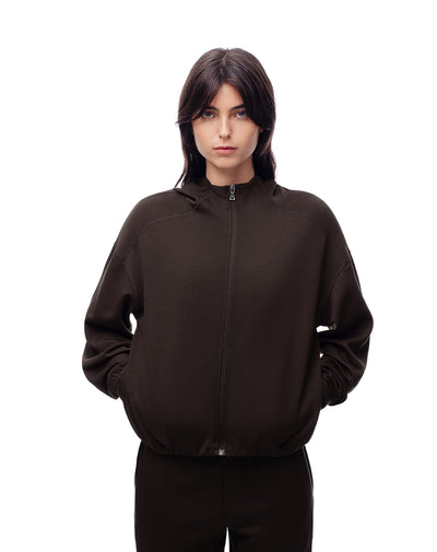 Buzo relax chocolate mujer