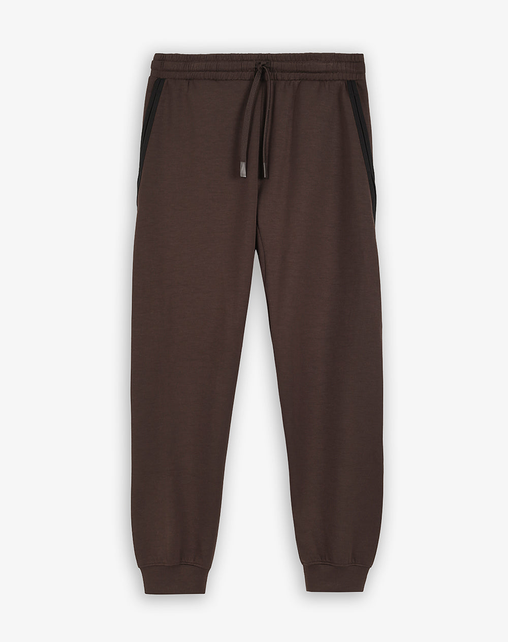 Jogger tiro medio chocolate mujer