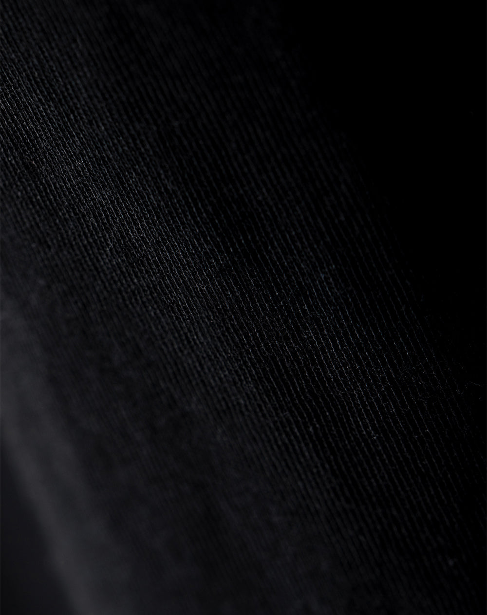Camiseta oversize algodón negra mujer