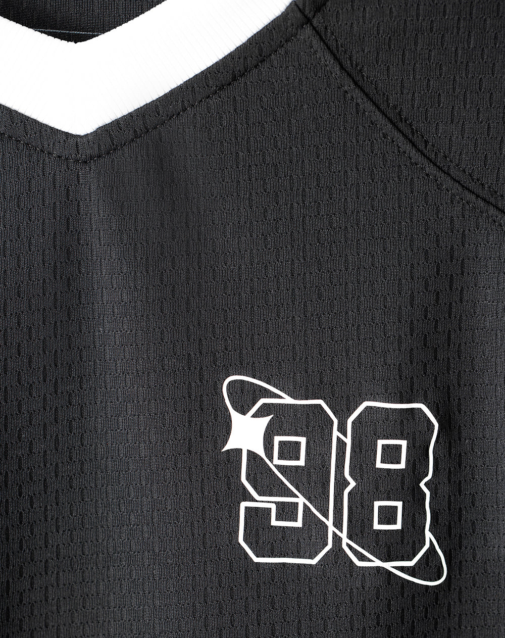 Camiseta oversize negra estampada niño