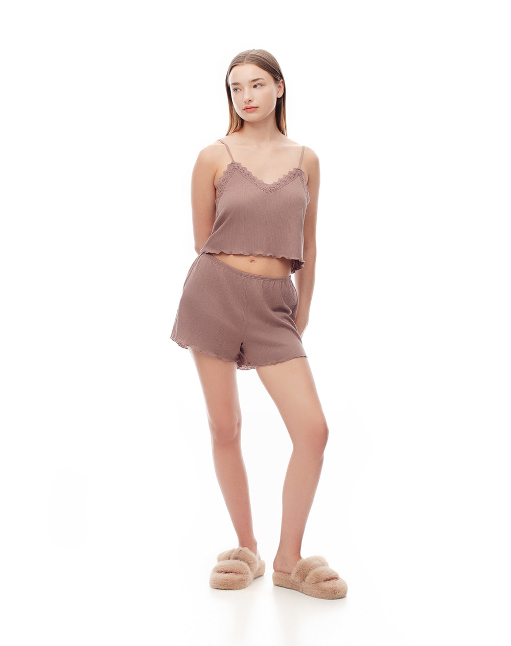Short pantaloneta cafe