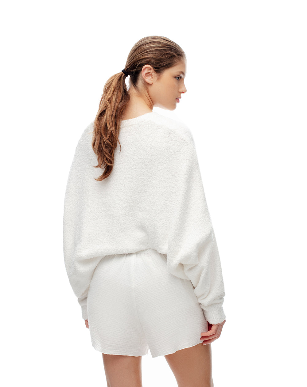 Short pantaloneta blanco
