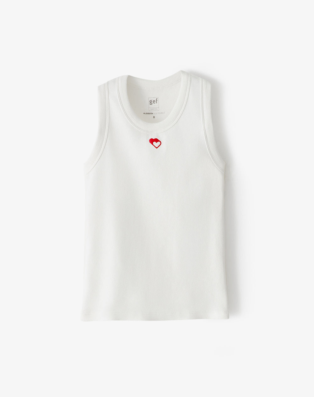 Camiseta regular fit cruda