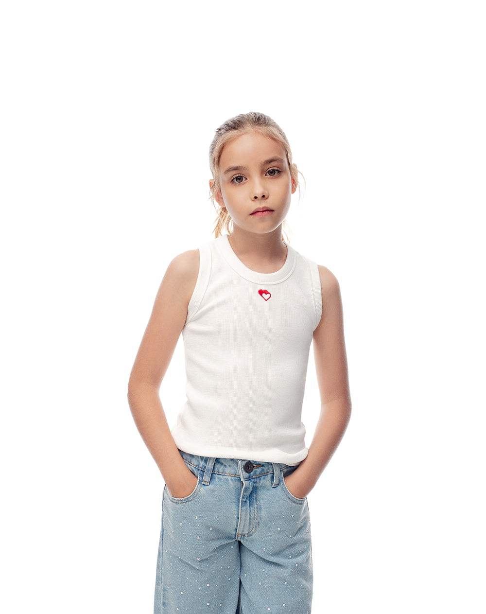 Camiseta regular fit cruda