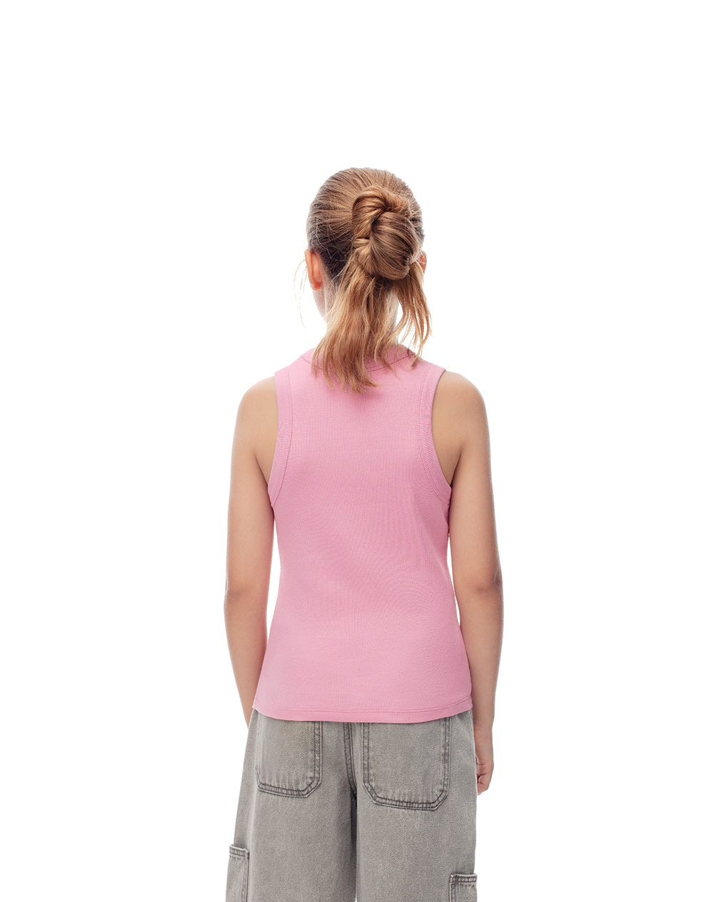 Camiseta regular fit rosada