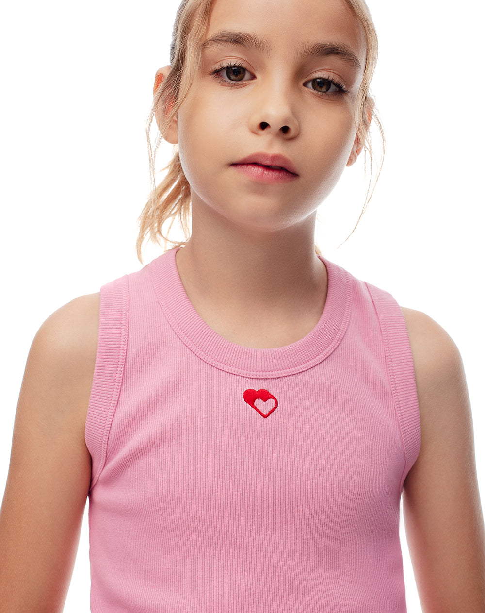 Camiseta regular fit rosada