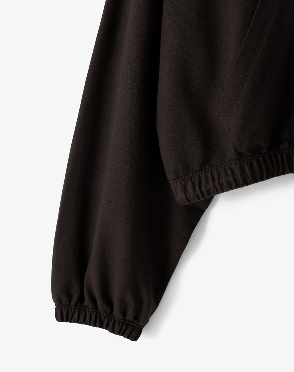 Chaqueta regular algodón chocolate mujer