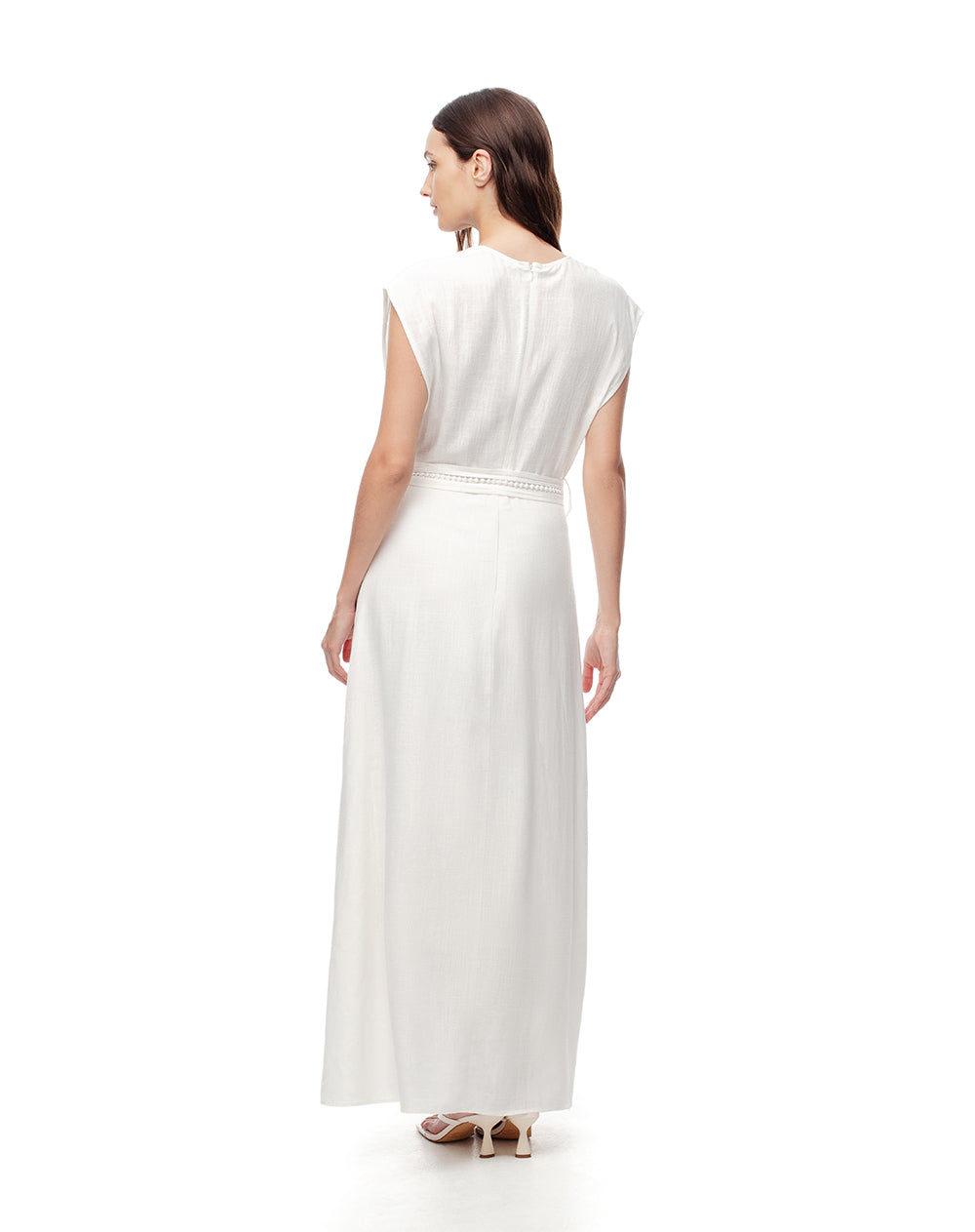 Vestido largo blanco