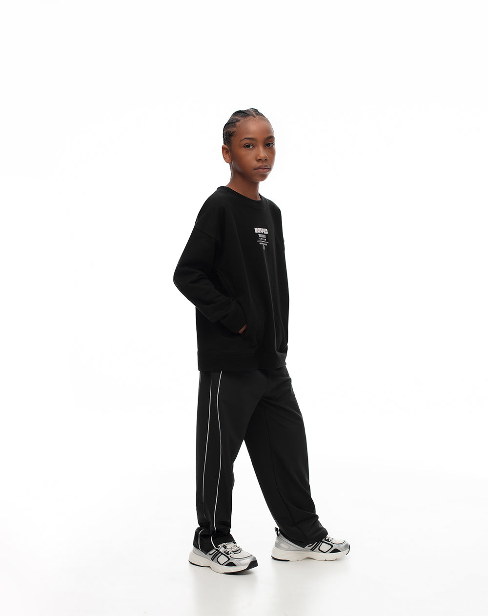 Buzo Lizir regular fit negro