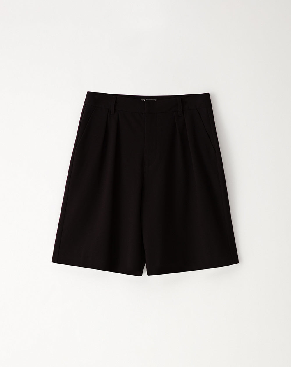 Bermuda regular fit negra