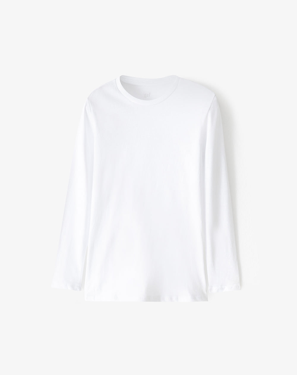 Camibuzo regular algodón blanco niño